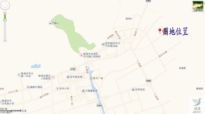 珠海市平沙镇怡景巷50亩工业用地项目